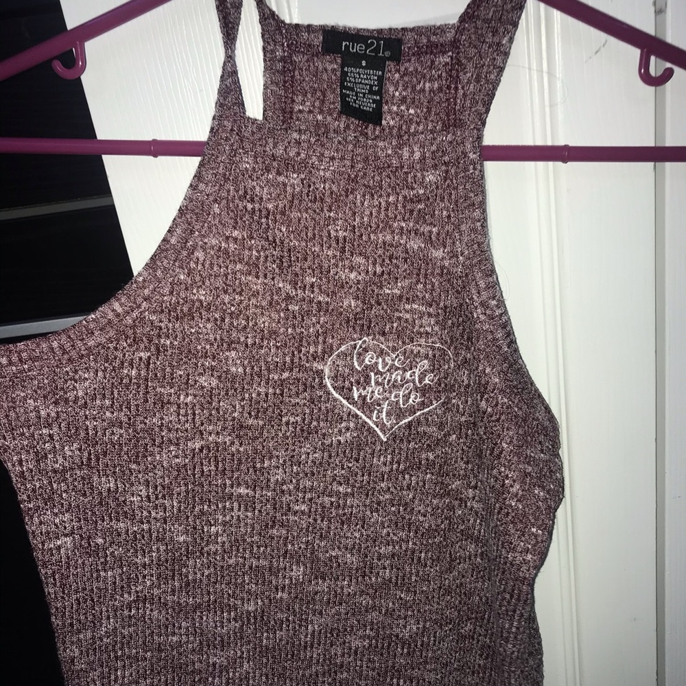 LOVE MADE ME DO IT- tank top